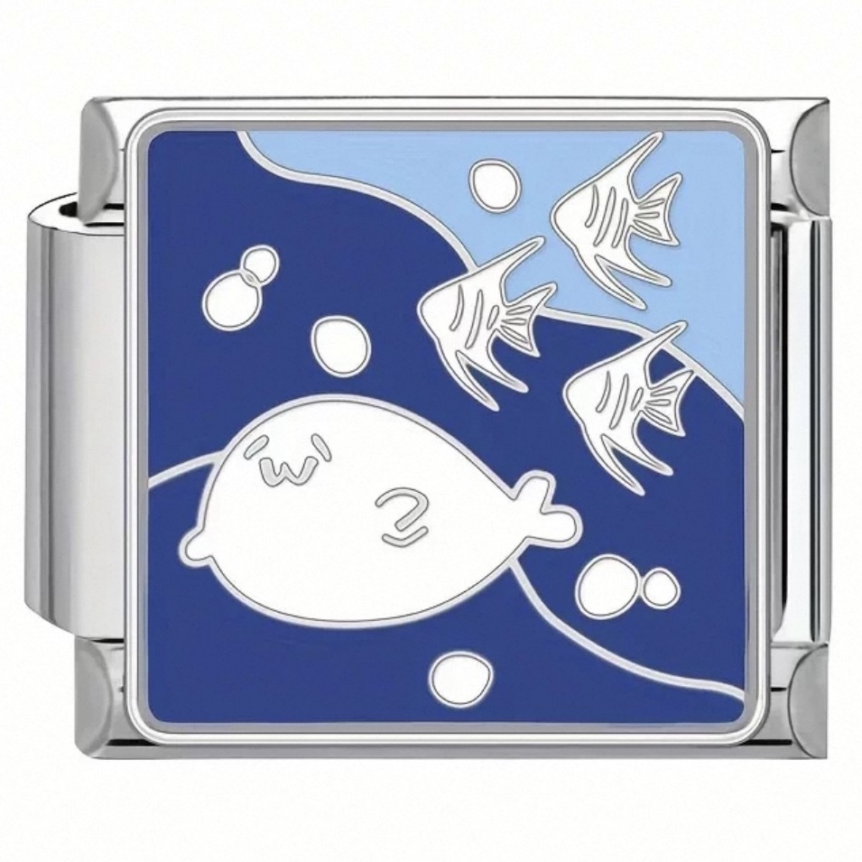 Bubblefin School Charm