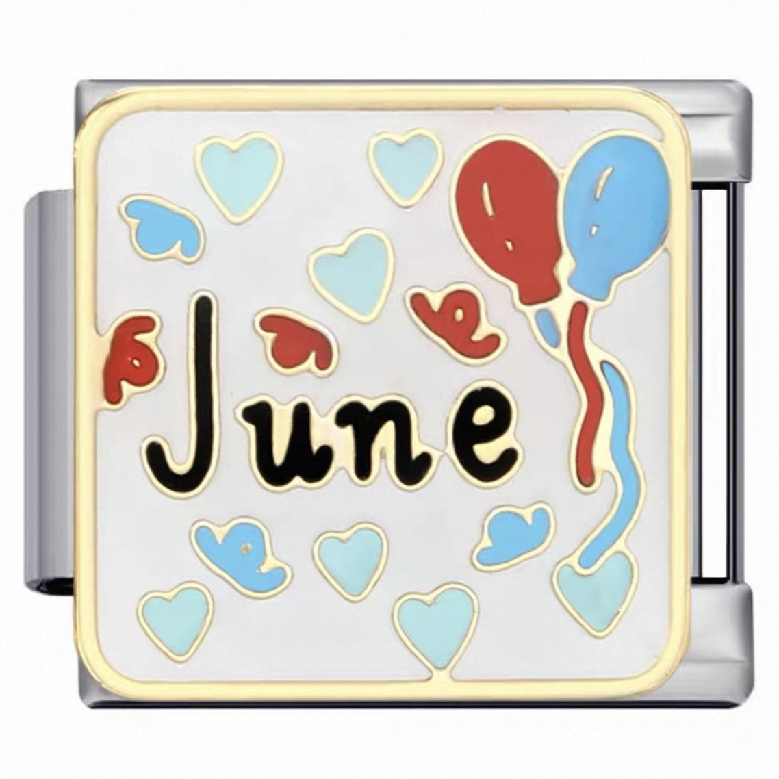 Heart Balloon June Charm