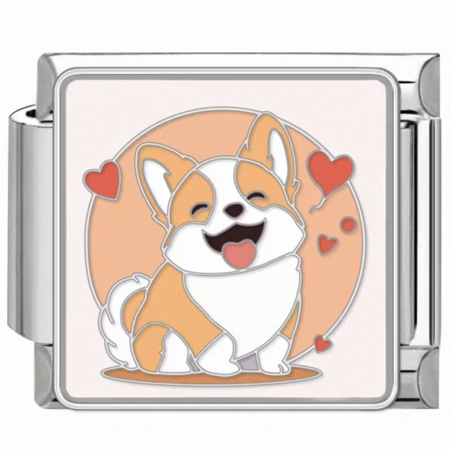 Corgi Pop Charm