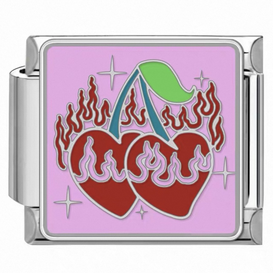 Flame Cherry Charm