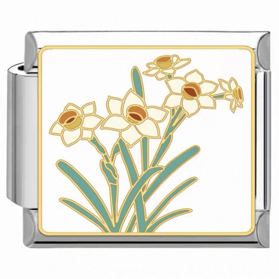 Golden Daffy Dance Charm